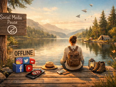 Auszeit Social Media