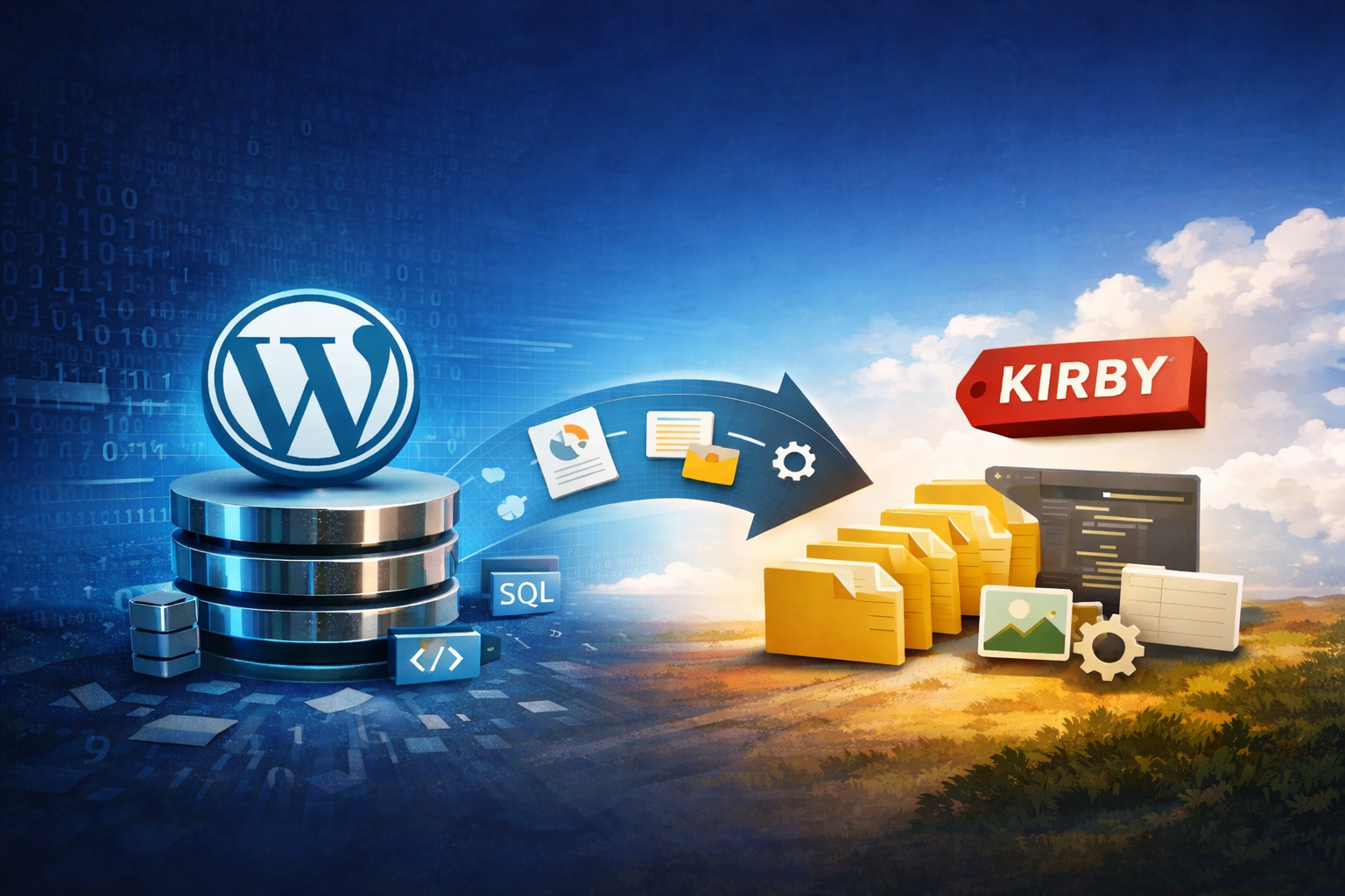 Kirby statt Wordpress